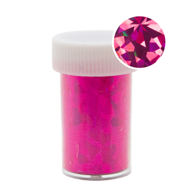Foil Holo Fuchsia Crunch