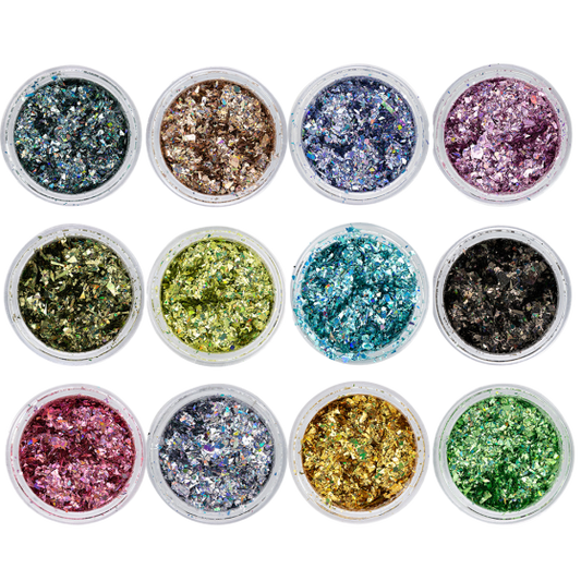 Crushed Glitter 12 colors