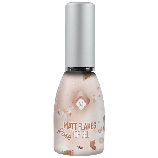 Matt Flakes Top Gel Rose