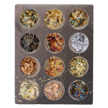 Gold Foil Box 12 pcs